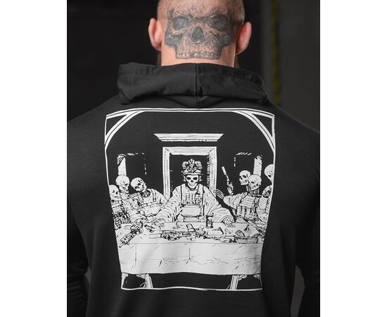 Худи чоловічий 706 black р.M-3XL "Madoka" недорого оптом від прямого постачальника, зображення 2