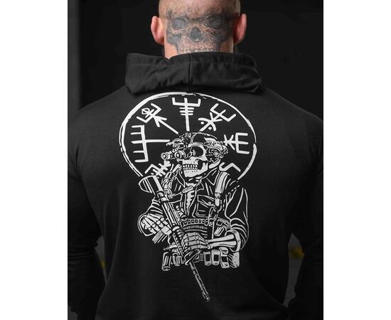 Худи чоловічий 712 black р.M-3XL "Madoka" недорого оптом від прямого постачальника, зображення 2