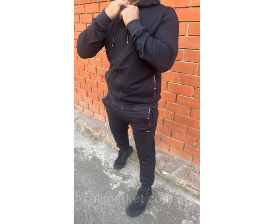 Фотография Спортивный костюм мужской с капюшоном размеры S-2XL  "MODY" недорого от прямого поставщика, изображение 3