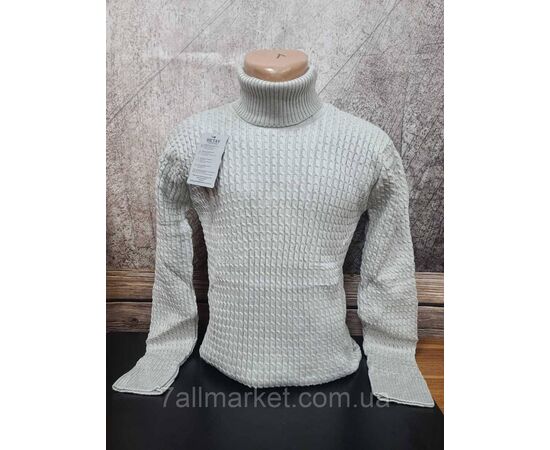 Фотография Свитер мужской шерстяной под горло размер M-XL (6цв) "MODY" купить недорого от прямого поставщика, изображение 4