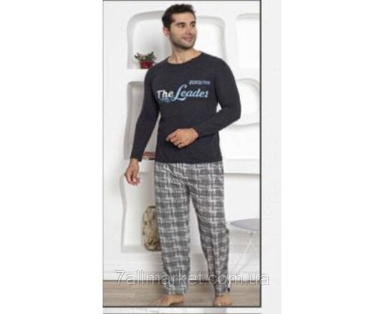 Пижама 2-ка мужская с длинным рукавом размеры M-3XL (4цв) "MODY" недорого от прямого поставщика, изображение 2 Фотография Пижама 2-ка мужская с длинным рукавом размеры M-3XL (4цв) "MODY" недорого от прямого поставщика, изображение 2