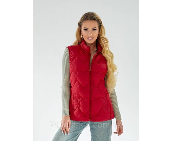 Жилетка жіноча плащівка без капюшона розміри 46-52 (4кв) "MODY" недорого від прямого постачальника, зображення 3 Жилетка жіноча плащівка без капюшона розміри 46-52 (4кв) "MODY" недорого від прямого постачальника, зображення 3