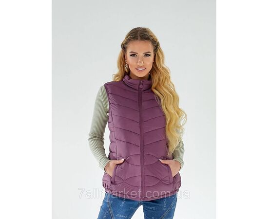 Жилетка жіноча плащівка без капюшона розміри 46-52 (2кв) "MODY" недорого від прямого постачальника, зображення 8 Жилетка жіноча плащівка без капюшона розміри 46-52 (2кв) "MODY" недорого від прямого постачальника, зображення 8