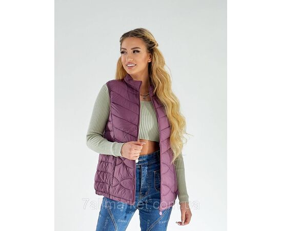 Жилетка жіноча плащівка без капюшона розміри 46-52 (2кв) "MODY" недорого від прямого постачальника, зображення 9 Жилетка жіноча плащівка без капюшона розміри 46-52 (2кв) "MODY" недорого від прямого постачальника, зображення 9