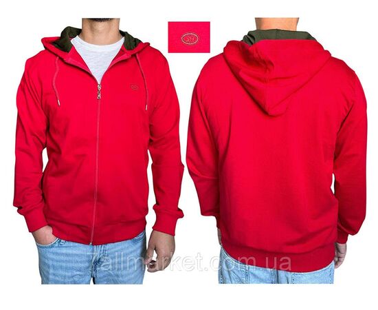 Кофта чоловіча на змійці з капюшоном р-ри 3XL-6XL (2кв) "MODY" недорого від прямого постачальника, зображення 2 Кофта чоловіча на змійці з капюшоном р-ри 3XL-6XL (2кв) "MODY" недорого від прямого постачальника, зображення 2