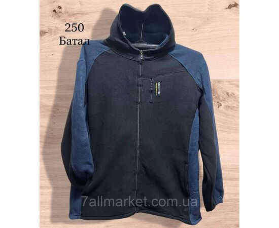 Кофта мужская спортивная на молнии/флис батал р-ры 6XL-10XL (3цв)"STELLA" недорого от прямого поставщика, изображение 3 Фотография Кофта мужская спортивная на молнии/флис батал р-ры 6XL-10XL (3цв)"STELLA" недорого от прямого поставщика, изображение 3