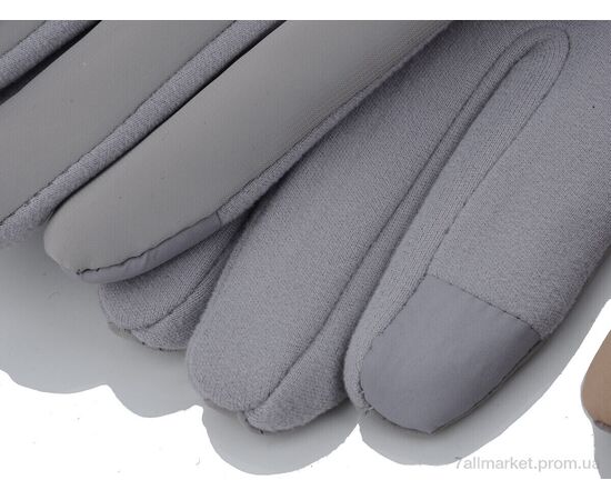 Рукавички жіночі Зима M8Ж плащівка-хуто mix (12 шт. р.сітка6,5-8,5) "KUINH" недорого оптом від прямого постачальника, зображення 2