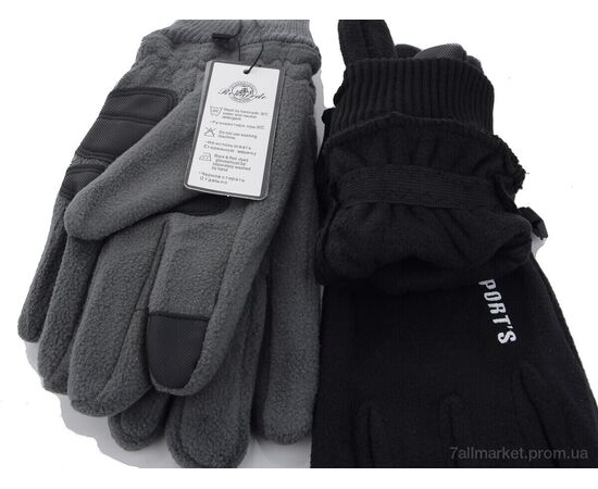 Чоловічі рукавиці Зима Спорт сенсор 003-2 mix (12 шт. р.сітка11-13) "KUINH" недорого оптом від прямого постачальника, зображення 2