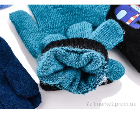 Рукавички для дітей Весна/осінь A624M mix old (12 шт. р.сітка2-4) "KUINH" недорого оптом від прямого постачальника, зображення 2