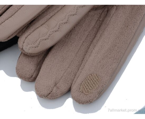 Фотография Перчатки женские Весна/осень Кожзам 04 mix (12 шт. р.сетка 6,5-8,5) "KUINH" недорого оптом от прямого поставщика, изображение 2