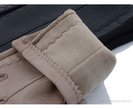 Фотография Перчатки женские Весна/осень Кожзам 04 mix (12 шт. р.сетка 6,5-8,5) "KUINH" недорого оптом от прямого поставщика, изображение 3