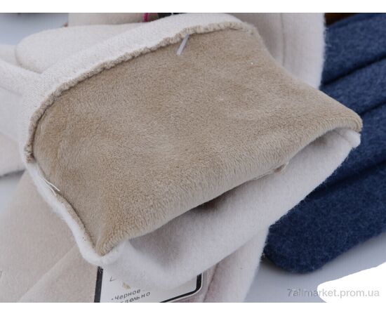 Фотография Перчатки женские Весна/осень Кашим. 2 mix (12 шт. р.сетка 6,5-8,5) "KUINH" недорого оптом от прямого поставщика, изображение 3