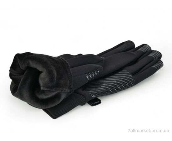 Рукавички унісекс Зима Z8-97 black (12 шт. р.сіткаS-L) "TUZZI" недорого оптом від прямого постачальника, зображення 2