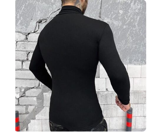 Гольф чоловічий 493 black р.S-3XL "Madoka" недорого оптом від прямого постачальника, зображення 2 Гольф чоловічий 493 black р.S-3XL "Madoka" недорого оптом від прямого постачальника, зображення 2