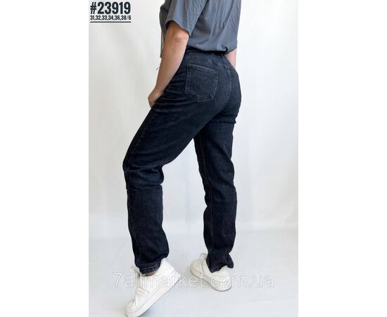 Фотография Джинсы с поясом на резинке размерный ряд 31,32,33,34,36,38 "PARTNERS" недорого от прямого поставщика, изображение 2