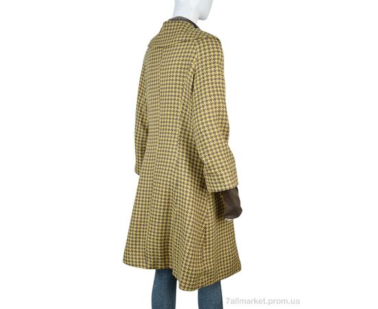 Пальто жіноче Весна/осінь CH-mix (11943) yellow (3 шт. р.сітка46-50) "Obuvok" недорого оптом від прямого постачальника, зображення 2 Пальто жіноче Весна/осінь CH-mix (11943) yellow (3 шт. р.сітка46-50) "Obuvok" недорого оптом від прямого постачальника, зображення 2