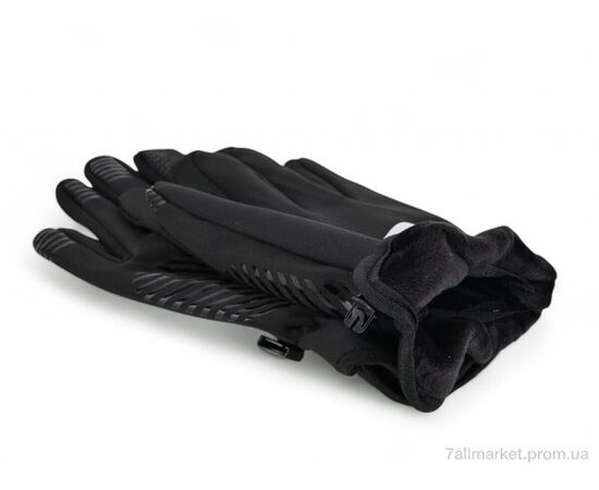 Чоловічі рукавиці Зима A31-06 black (12 шт. р.сіткаL-XL) "TUZZI" недорого оптом від прямого постачальника, зображення 3