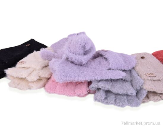 Рукавиці дитячі Зима 1866 mix (12 шт. р.сіткаOne size) "CAP" недорого оптом від прямого постачальника, зображення 2