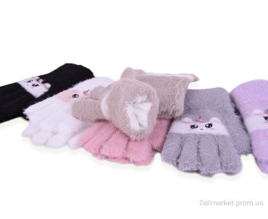 Перчатки для детей Зима 1842 mix (12 шт. р.сетка One size) "CAP" недорого оптом от прямого поставщика, изображение 2 Фотография Перчатки для детей Зима 1842 mix (12 шт. р.сетка One size) "CAP" недорого оптом от прямого поставщика, изображение 2