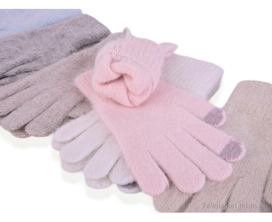 Перчатки женские Зима 7007 mix (12 шт. р.сетка One size) "CAP" недорого оптом от прямого поставщика, изображение 2 Фотография Перчатки женские Зима 7007 mix (12 шт. р.сетка One size) "CAP" недорого оптом от прямого поставщика, изображение 2