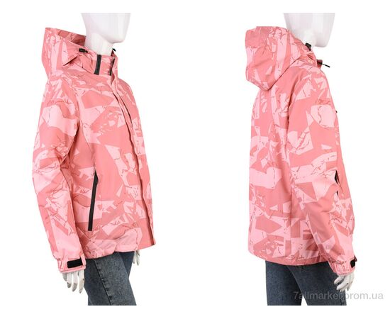 Куртка жіноча Зима 4195-W6200-3 pink (4 шт. р.сіткаL-3XL) "Мир" недорого оптом від прямого постачальника, зображення 4 Куртка жіноча Зима 4195-W6200-3 pink (4 шт. р.сіткаL-3XL) "Мир" недорого оптом від прямого постачальника, зображення 4
