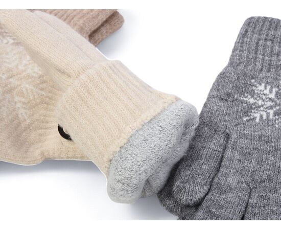 Фотография Перчатки женские Зима 2036 mix (12 шт. р.сетка One size) "TUZZI" недорого оптом от прямого поставщика, изображение 2