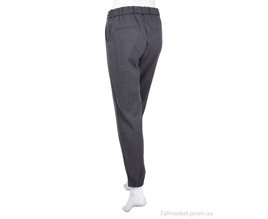 Жіночі брюки Весна/осінь 2035-3 grey (08954) (6 шт. р.сітка25-30) "Obuvok" недорого оптом від прямого постачальника, зображення 2