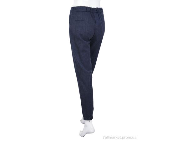 Жіночі брюки Весна/осінь 2035-1 navy (08954) (6 шт. р.сітка25-30) "Obuvok" недорого оптом від прямого постачальника, зображення 2