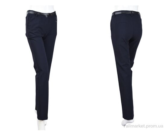 Фотография Женские брюки Весна/осень 1924-1 navy (08954) (6 шт. р.сетка 25-30) "Obuvok" недорого оптом от прямого поставщика, изображение 3