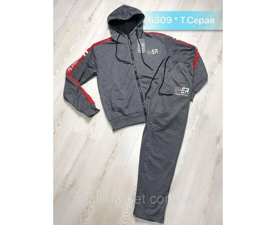 Фотография Спортивный костюм мужской размеры M - 3xl ( 48-56 )(3цв) "NICOLAS" недорого от прямого поставщика, изображение 2