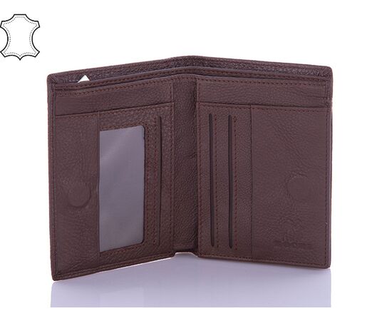 Гаманець чоловічий K2606-09 coffee р.10*13*2 "Trendshop" недорого оптом від прямого постачальника, зображення 2 Гаманець чоловічий K2606-09 coffee р.10*13*2 "Trendshop" недорого оптом від прямого постачальника, зображення 2