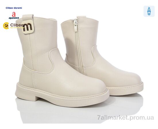 Черевики дитячі зручні Зима C852 beige (8 пар р.31-36) "Clibee-Doremi" недорого оптом від прямого постачальника Черевики дитячі зручні Зима C852 beige (8 пар р.31-36) "Clibee-Doremi" недорого оптом від прямого постачальника