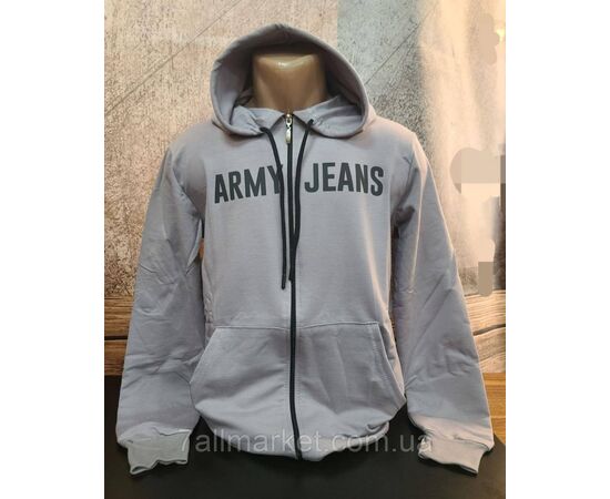 Кофта чоловіча на блискавці з капюшоном р-ри M-2XL (4кв) "MODY" недорого від прямого постачальника, зображення 3 Кофта чоловіча на блискавці з капюшоном р-ри M-2XL (4кв) "MODY" недорого від прямого постачальника, зображення 3