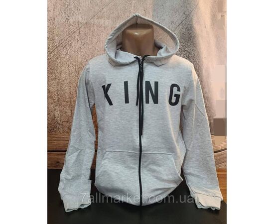 Кофта чоловіча на блискавці з капюшоном р-ри M-2XL (3кв) "MODY" недорого від прямого постачальника, зображення 2 Кофта чоловіча на блискавці з капюшоном р-ри M-2XL (3кв) "MODY" недорого від прямого постачальника, зображення 2