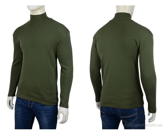 Гольфи чоловічі Весна/осінь Гольф чоловічий на флісі хакки (6 шт. р.сітка46-56) "Banko" недорого оптом від прямого постачальника, зображення 3