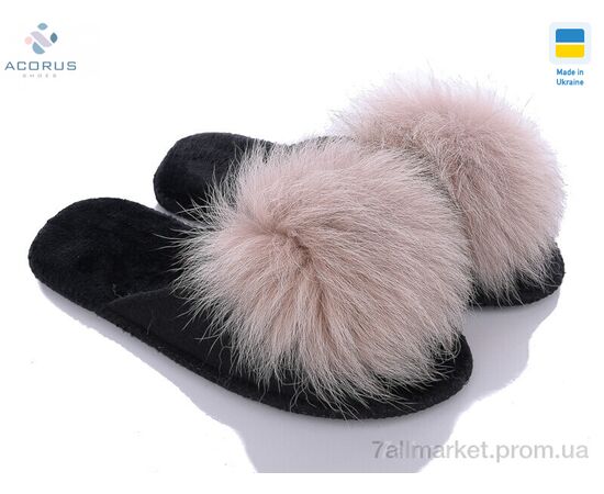 Тапки жіночі для будинку Весна/осінь Пушки фетрові бежевий (6 пар р.36-41) "Acorus" недорого оптом від прямого постачальника Тапки жіночі для будинку Весна/осінь Пушки фетрові бежевий (6 пар р.36-41) "Acorus" недорого оптом від прямого постачальника