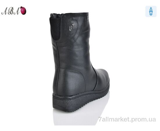 Чоботи жіночі зручні Зима 17828-5 (8 пар р.37-42) "Aba" недорого оптом від прямого постачальника, зображення 2