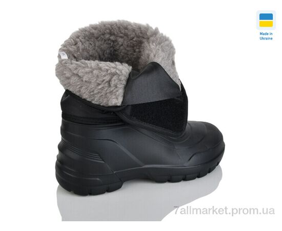 Чоботи з піни чоловічі Зима B164 чорний (6 пар р.42-45) "DeMur" недорого оптом від прямого постачальника, зображення 2 Чоботи з піни чоловічі Зима B164 чорний (6 пар р.42-45) "DeMur" недорого оптом від прямого постачальника, зображення 2