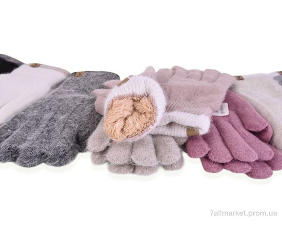 Перчатки женские Зима 7164 mix (12 шт. р.сетка 6,5-8,5) "KUINH" недорого оптом от прямого поставщика, изображение 2 Фотография Перчатки женские Зима 7164 mix (12 шт. р.сетка 6,5-8,5) "KUINH" недорого оптом от прямого поставщика, изображение 2