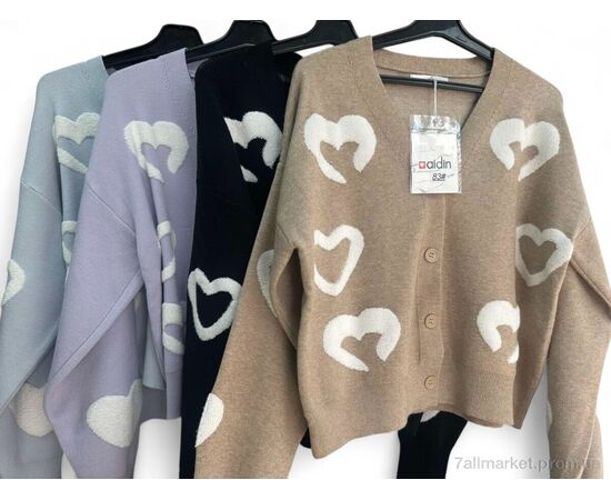 Кофта жіноча Весна/осінь 83 mix (4 шт. р.сітка46-50) "Шик-Шок" недорого оптом від прямого постачальника Кофта жіноча Весна/осінь 83 mix (4 шт. р.сітка46-50) "Шик-Шок" недорого оптом від прямого постачальника