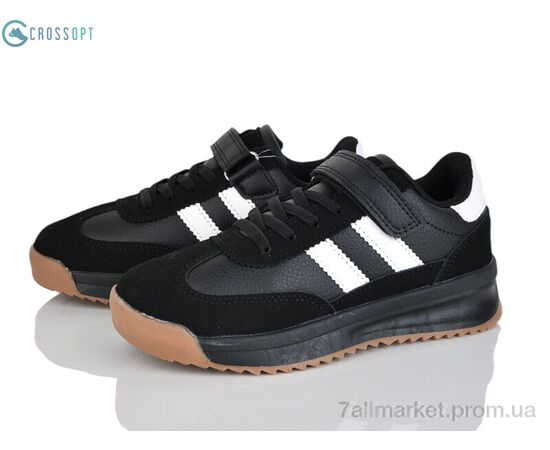 Кросівки дитячі модні Весна/осінь LC6612-5 black-white (6 пар р.32-37) "CROSSOPT" недорого оптом від прямого постачальника Кросівки дитячі модні Весна/осінь LC6612-5 black-white (6 пар р.32-37) "CROSSOPT" недорого оптом від прямого постачальника