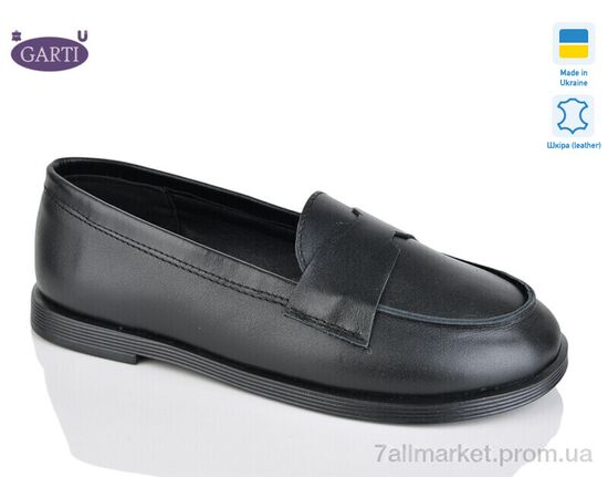 Туфлі жіночі стильні Весна/осінь 414 чорна шкіра (6 пар р.36-40) "Garti" недорого оптом від прямого постачальника Туфлі жіночі стильні Весна/осінь 414 чорна шкіра (6 пар р.36-40) "Garti" недорого оптом від прямого постачальника