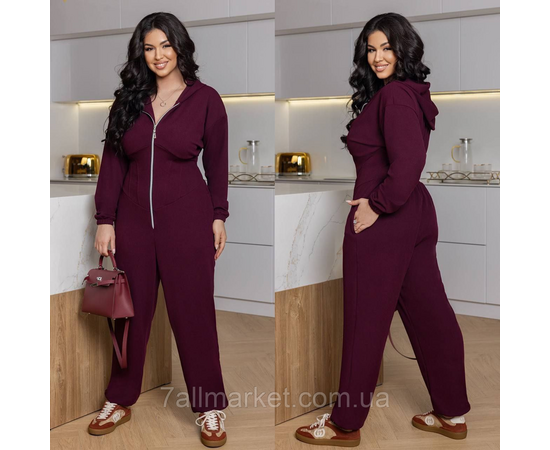 Фотография Комбинезон женский на молнии рубчик р  46-60  "LADA" недорого от прямого поставщика, изображение 3