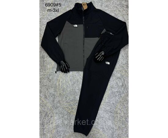 Фотография Спортивный костюм мужской на манжете размеры M-3XL(3цв)"PROSTOMEN" недорого от прямого поставщика, изображение 2