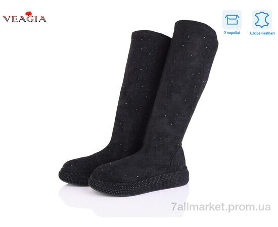 Сапоги женские удобные Весна/осень 20888 black (6 пар р.37-42) "Veagia-ADA" недорого оптом от прямого поставщика Фотография Сапоги женские удобные Весна/осень 20888 black (6 пар р.37-42) "Veagia-ADA" недорого оптом от прямого поставщика