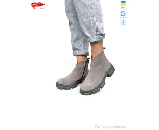 Ботинки женские стильные Весна/осень 106 сір.з. (6 пар р.36-40) "ARTO" недорого оптом от прямого поставщика Фотография Ботинки женские стильные Весна/осень 106 сір.з. (6 пар р.36-40) "ARTO" недорого оптом от прямого поставщика