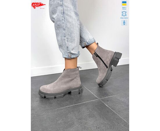 Ботинки женские стильные Весна/осень 106 сір.з. (6 пар р.36-40) "ARTO" недорого оптом от прямого поставщика, изображение 2 Фотография Ботинки женские стильные Весна/осень 106 сір.з. (6 пар р.36-40) "ARTO" недорого оптом от прямого поставщика, изображение 2