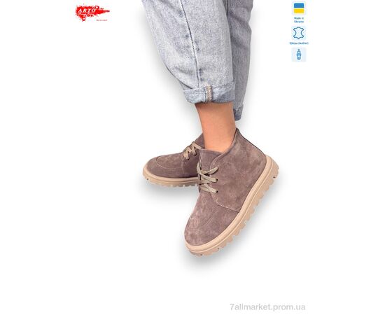 Ботинки женские стильные Весна/осень 503 кофе з. (8 пар р.36-41) "ARTO" недорого оптом от прямого поставщика Фотография Ботинки женские стильные Весна/осень 503 кофе з. (8 пар р.36-41) "ARTO" недорого оптом от прямого поставщика