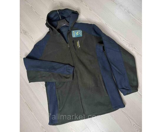 Кофта чоловіча спортивна на блискавці на флісі/батал р-ри 2XL-6XL (3кв) "NICOLAS" недорого від прямого постачальника, зображення 2 Кофта чоловіча спортивна на блискавці на флісі/батал р-ри 2XL-6XL (3кв) "NICOLAS" недорого від прямого постачальника, зображення 2