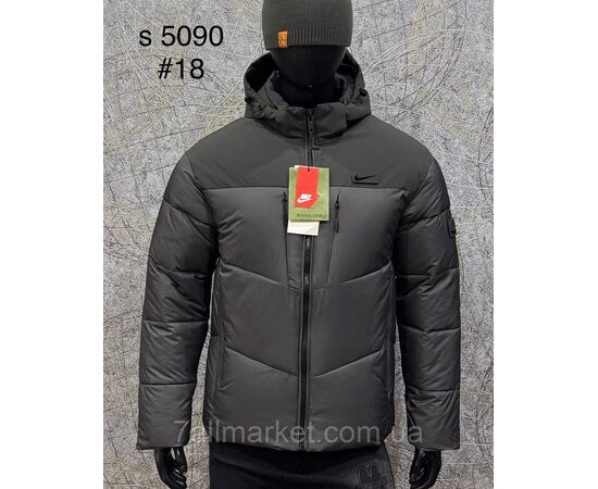 Фотография Куртка мужская зимняя размеры L-4XL(4цв) "PROSTOMEN" купить недорого от прямого поставщика, изображение 4